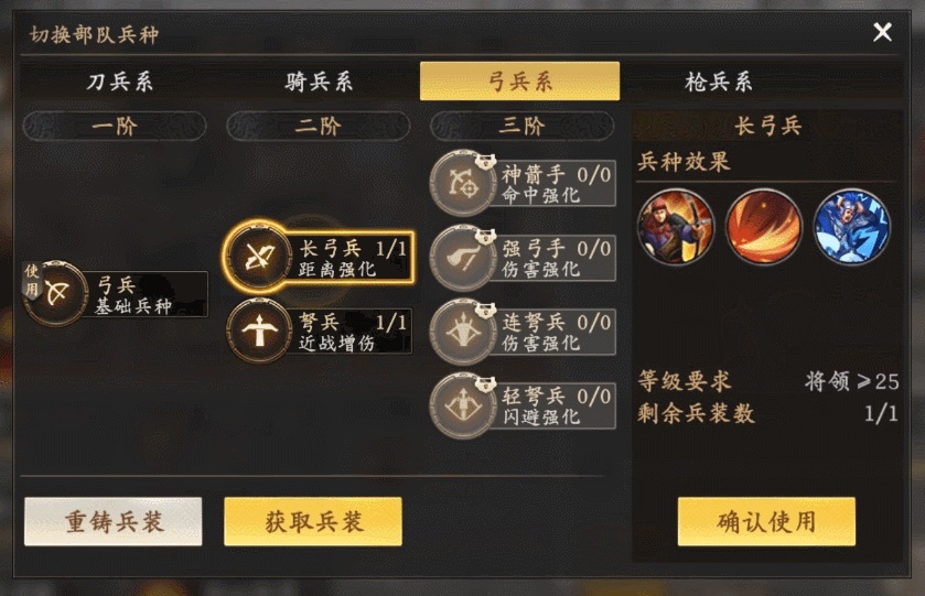 《王于兴师》兵种介绍