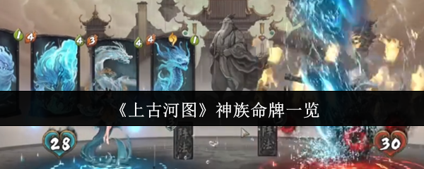 《上古河图》神族命牌一览