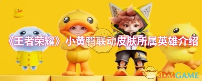 《王者荣耀》小黄鸭联动皮肤所属英雄介绍