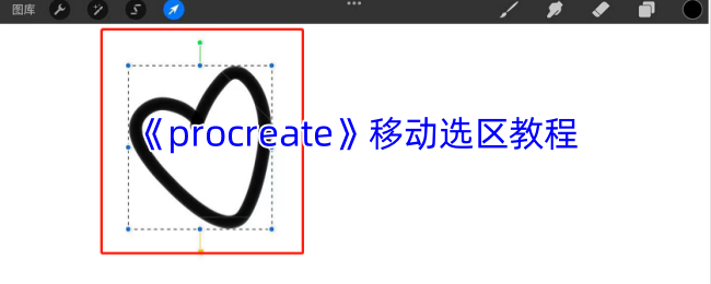 《procreate》移动选区教程