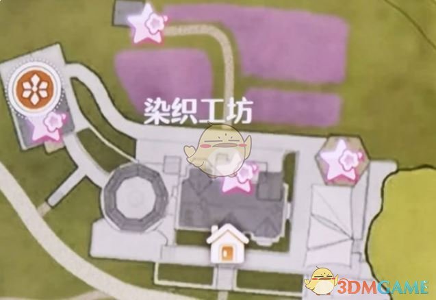 《无限暖暖》夜莺花布纸片位置介绍